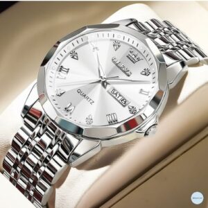 OLEVS Clasic Watch - Silver